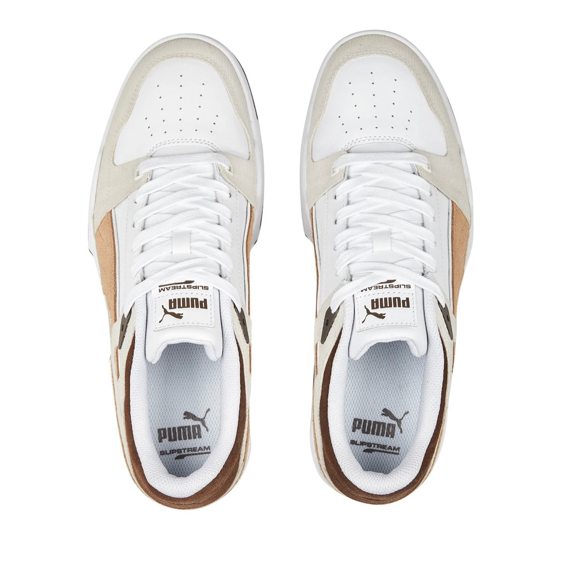 Puma Slipstream Lo Cord 392109-01 white tan