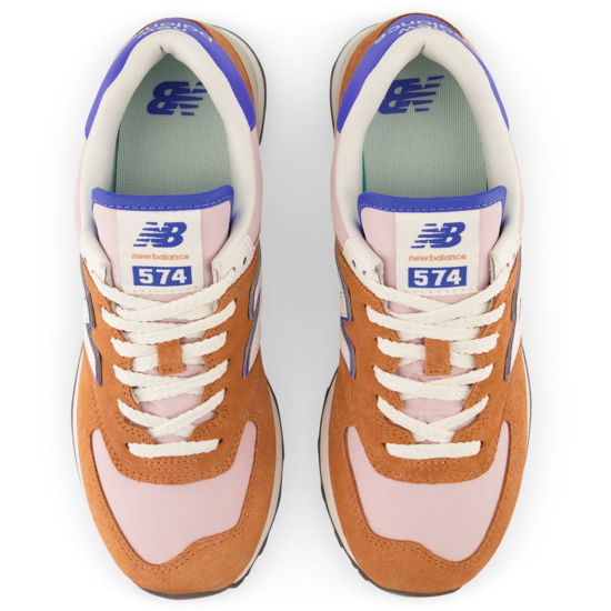 New Balance Sneaker WL574 QB Sepia Seasalt