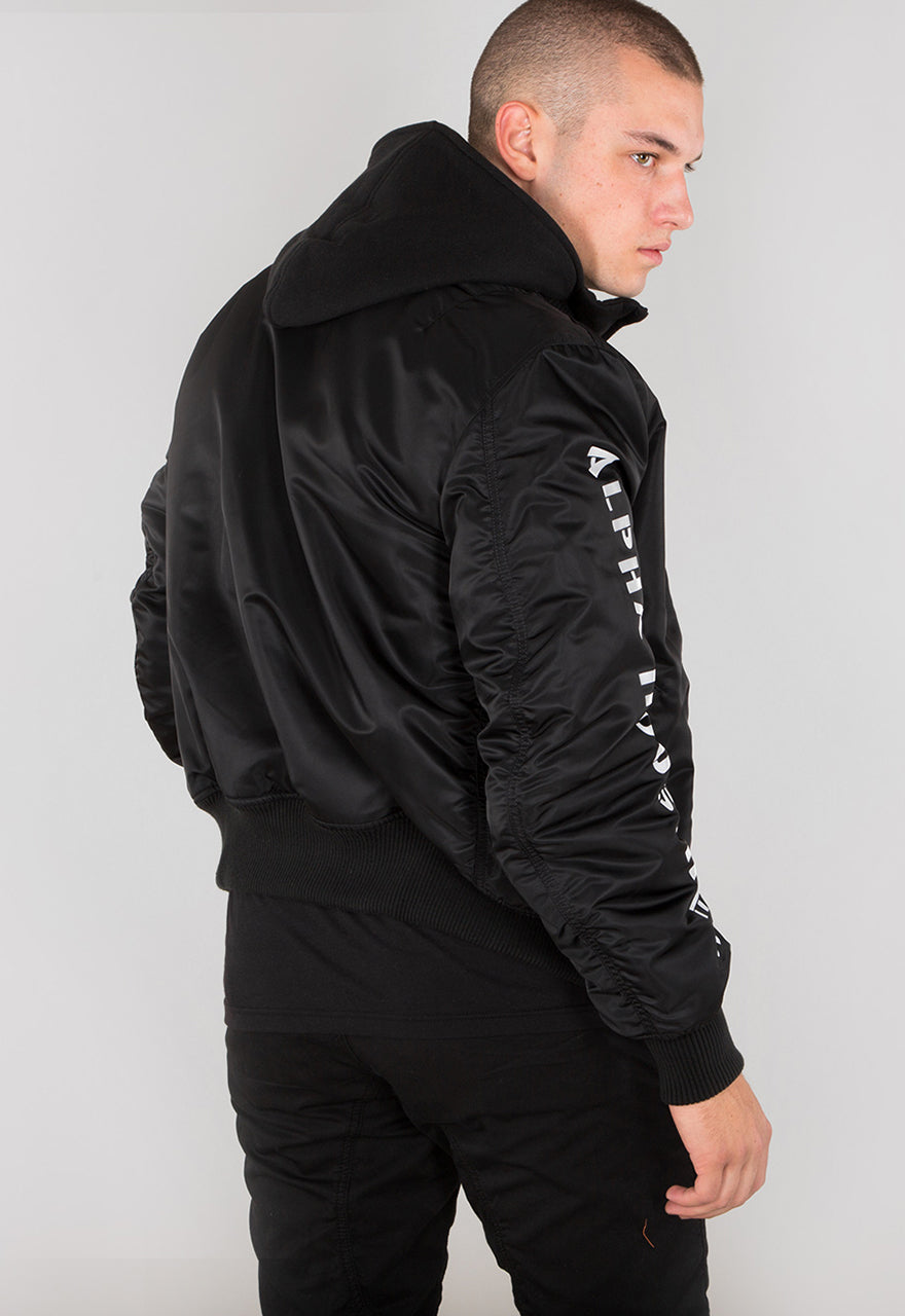 Alpha Industries Bomberjacke black/reflective MA-1 D-TEC SE 133104-285