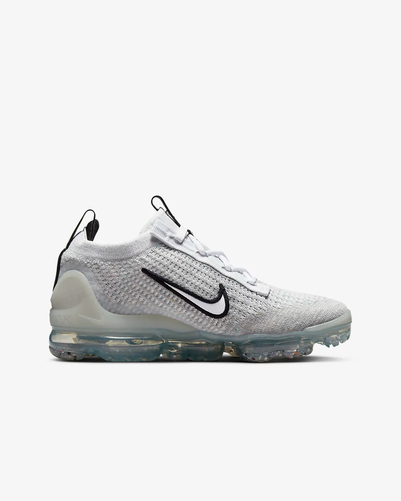 Nike Air Vapormax 2021 FK white black metallic silver DB1550-100