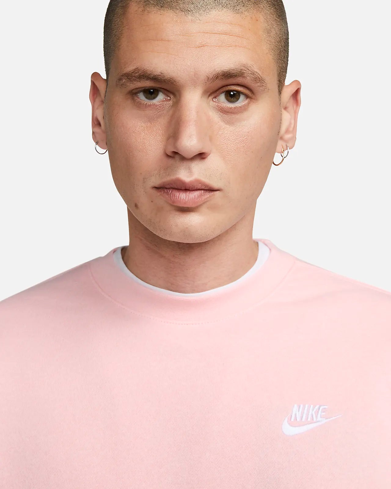 Nike Sportswear Club Sweatshirt Fleece Pink Bloom BV2662-686