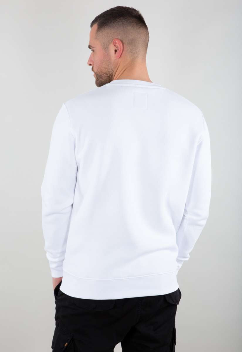 Alpha Industries Basic Sweater white 178302-009