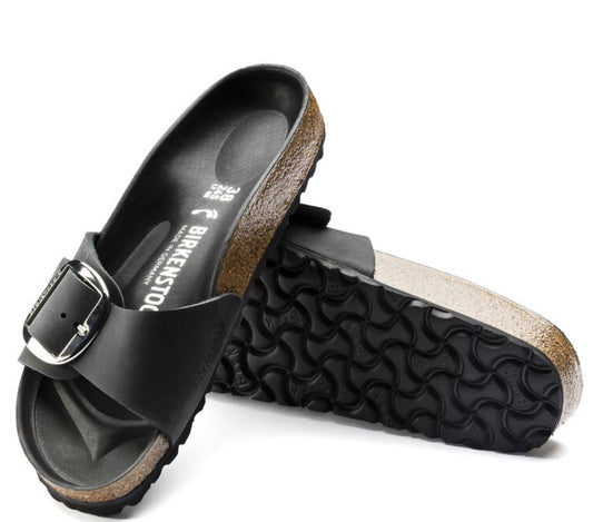 Birkenstock Madrid Big Buckle Black 1006522