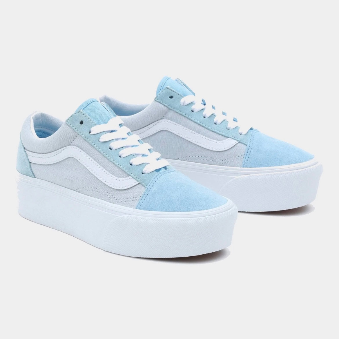 VANS Old Skool Stackform Cobaltblue White VN0A49PZBLU
