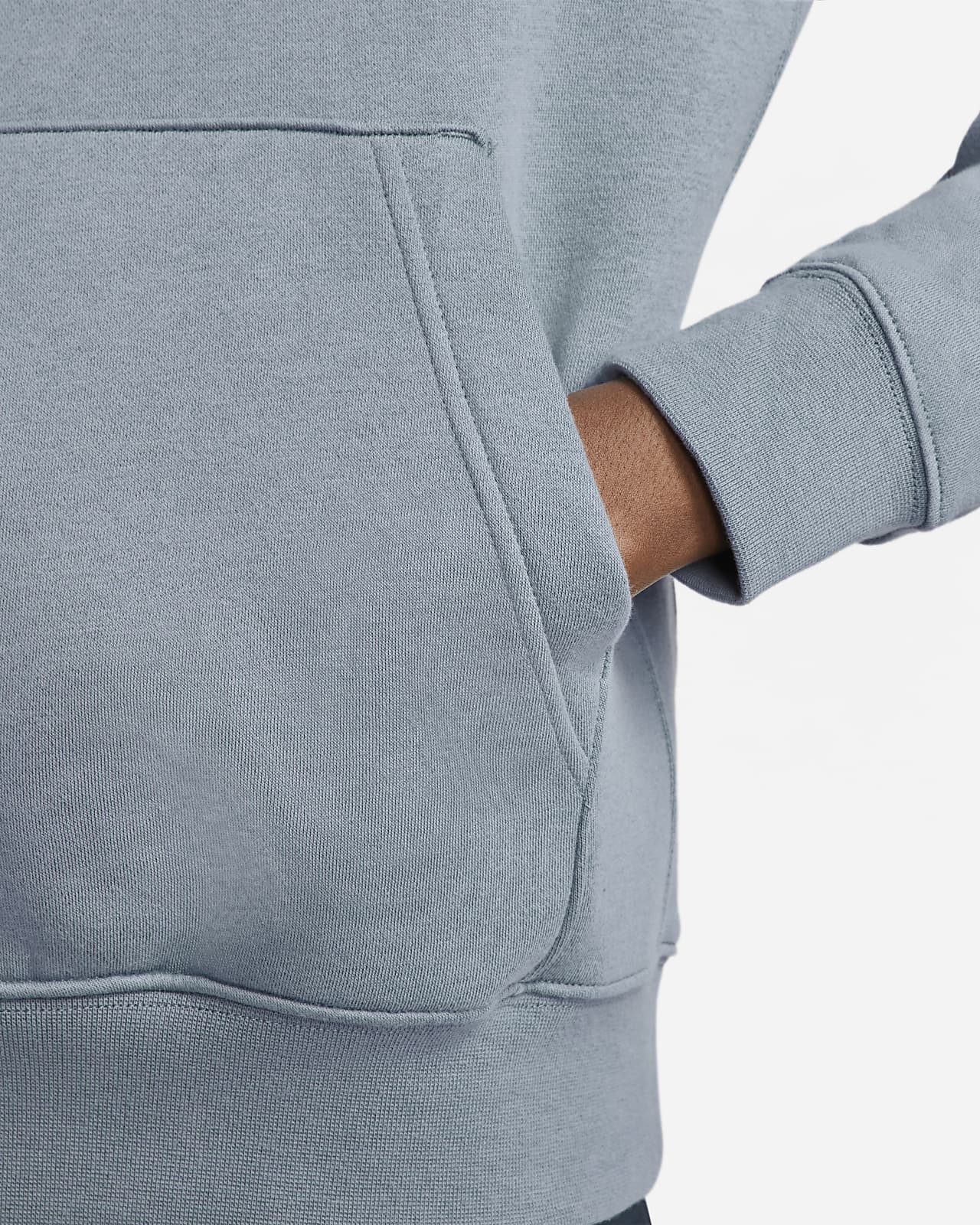 Nike Sportswear Club Pullover Hoodie Fleece Ashen BV2654-493