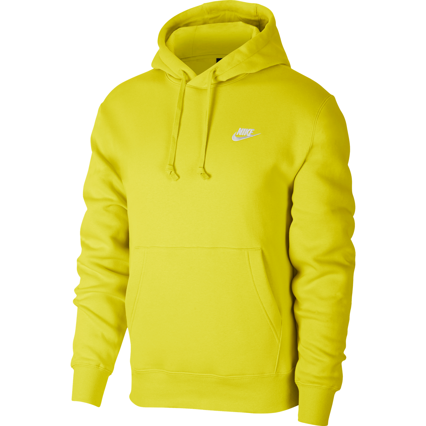 Nike Sportswear Club Pullover Hoodie Fleece yellow BV2654-731