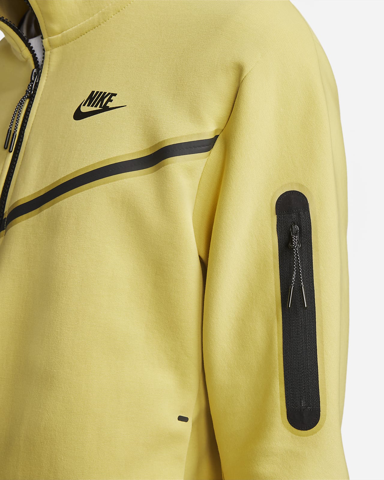 Nike Sportswear Tech Fleece Full-Zip Hoodie Saturn Gold CU4489-700