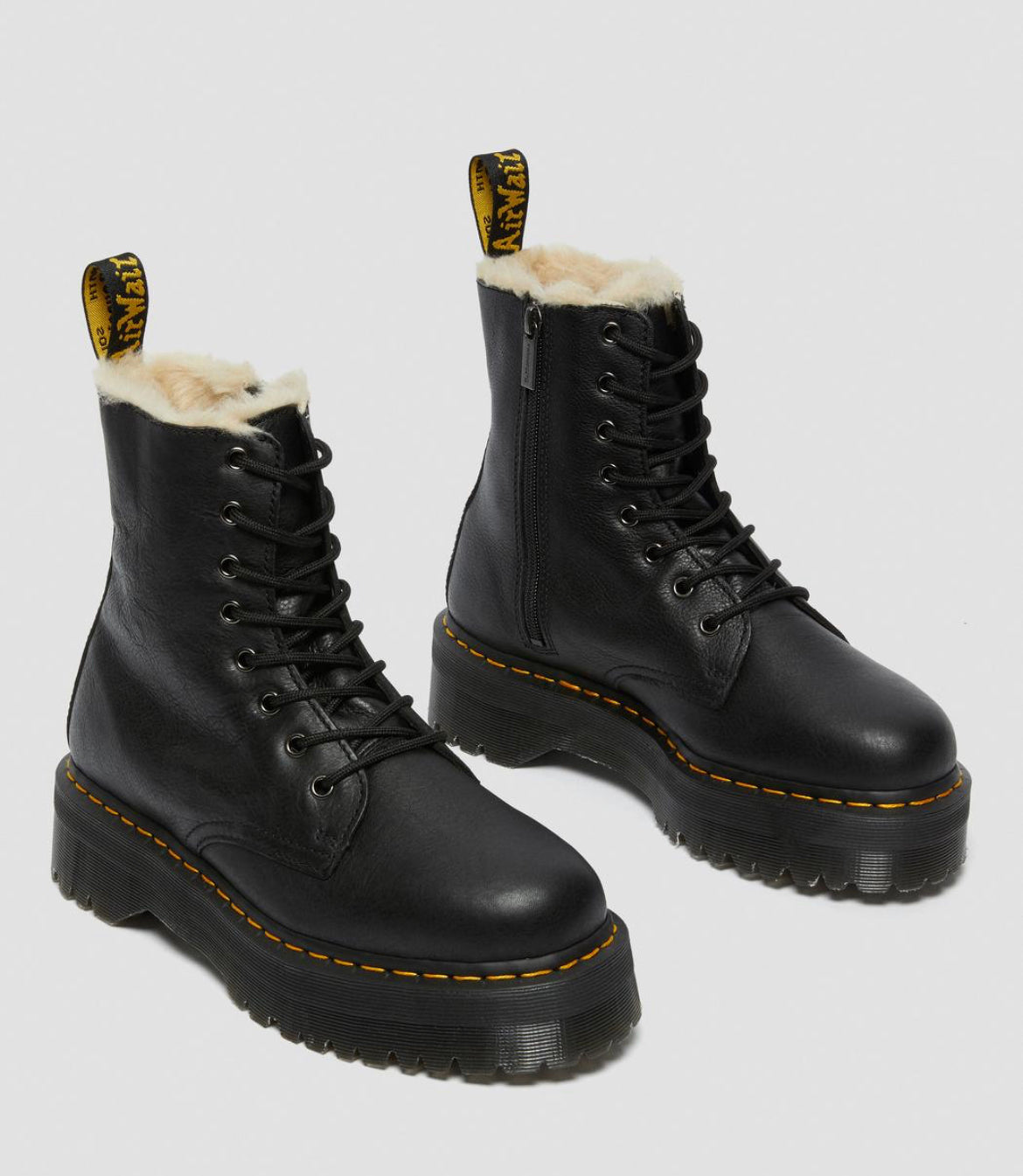 Dr.Martens Jadon FL Black Pisa Plateau 25637001