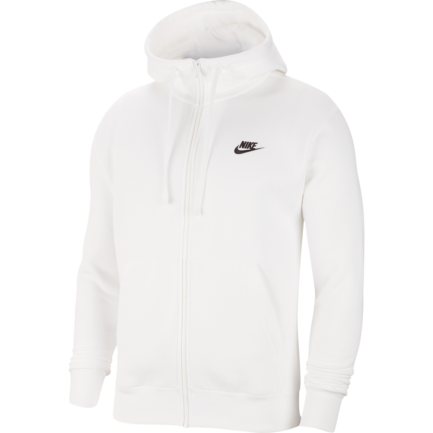 Nike Sportswear Club Full-Zip Hoodie Fleece white BV2645-100