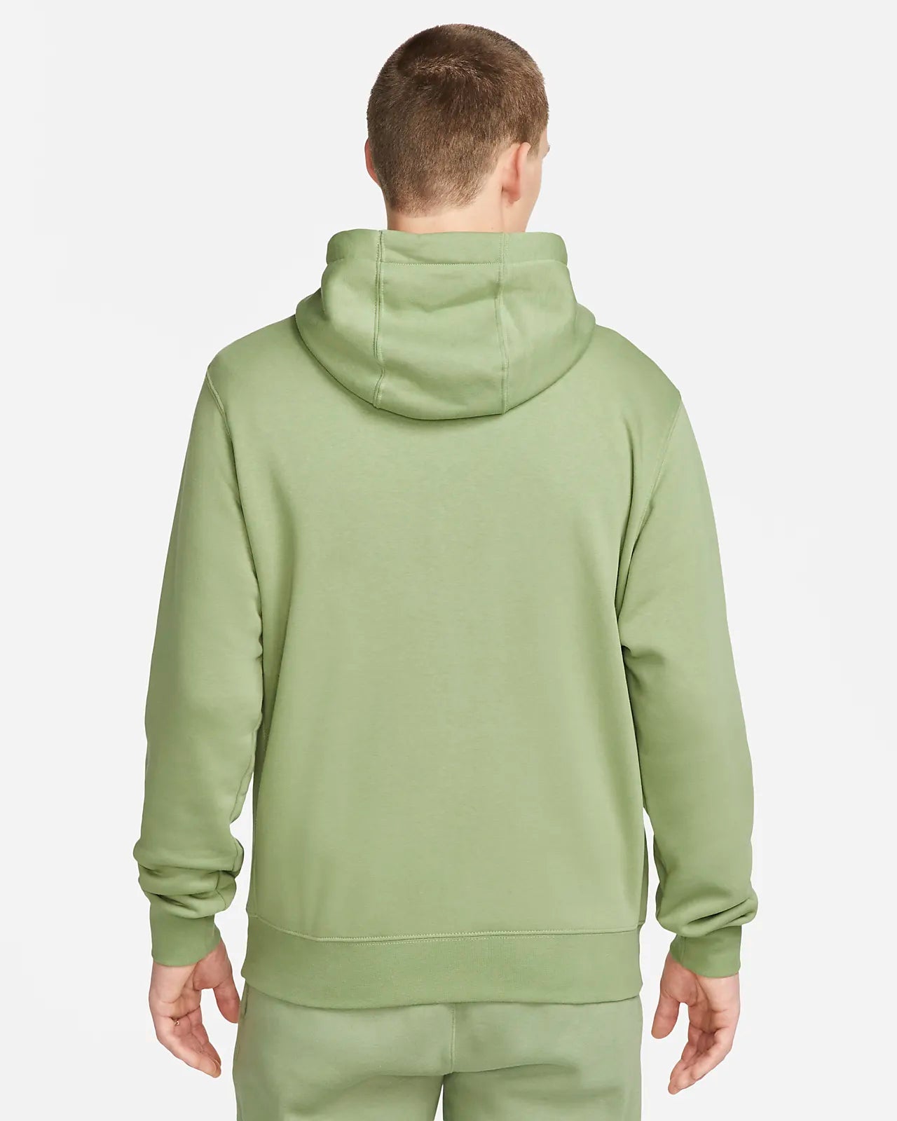 Nike Sportswear Club Full-Zip Hoodie Fleece Oil Green BV2645-386