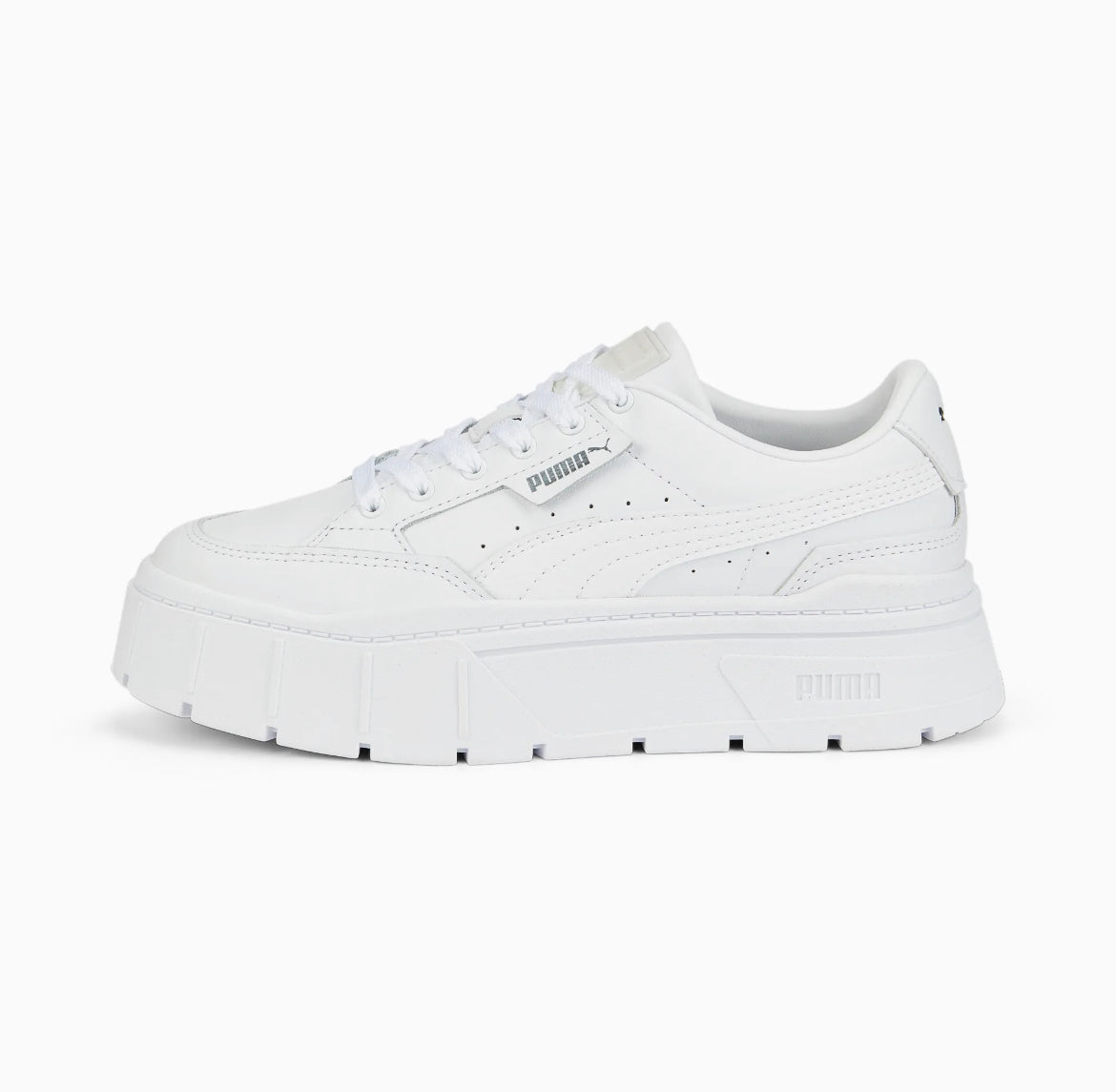 Puma Mayze Stack Leather white 384412-01