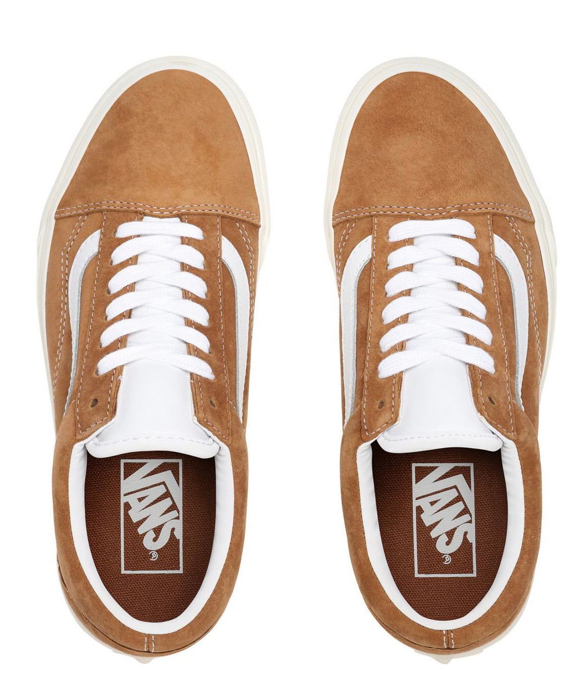 VANS Old Skool Pig Suede Brown / cognac braun VN0A4BV518M