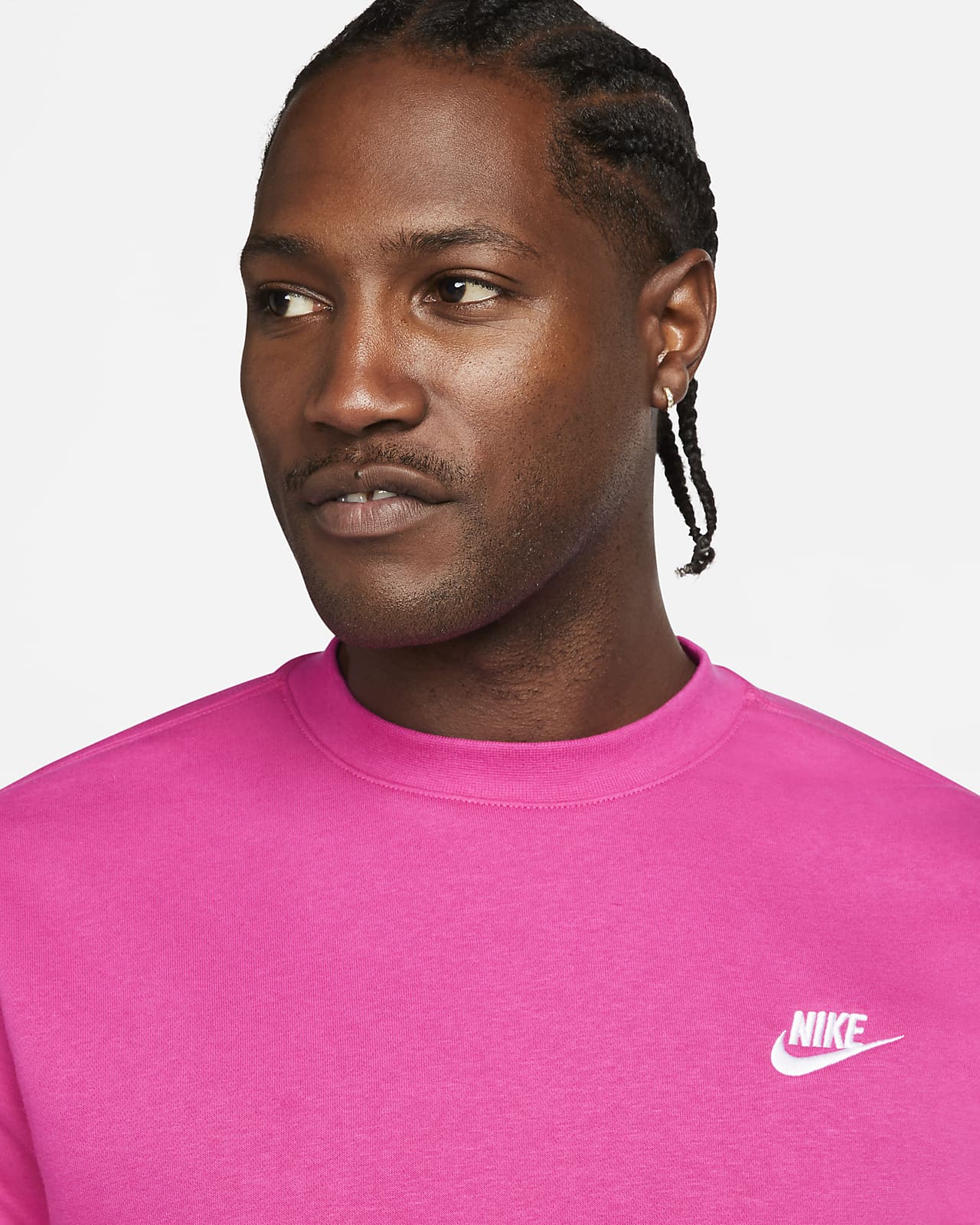 Nike Sportswear Club Sweatshirt Fleece Active Pink BV2662-621