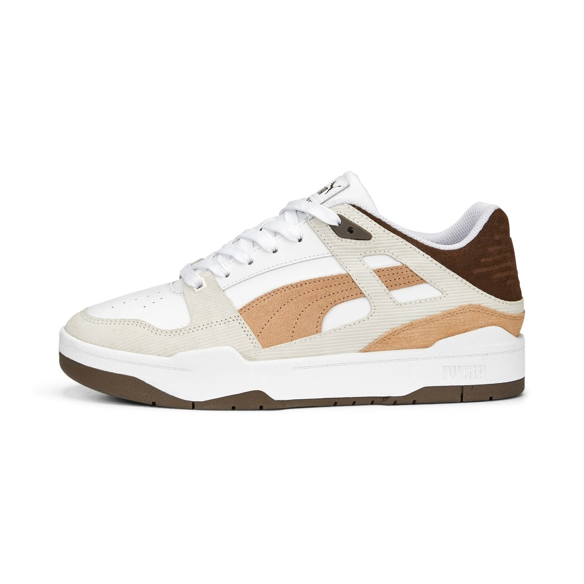 Puma Slipstream Lo Cord 392109-01 white tan