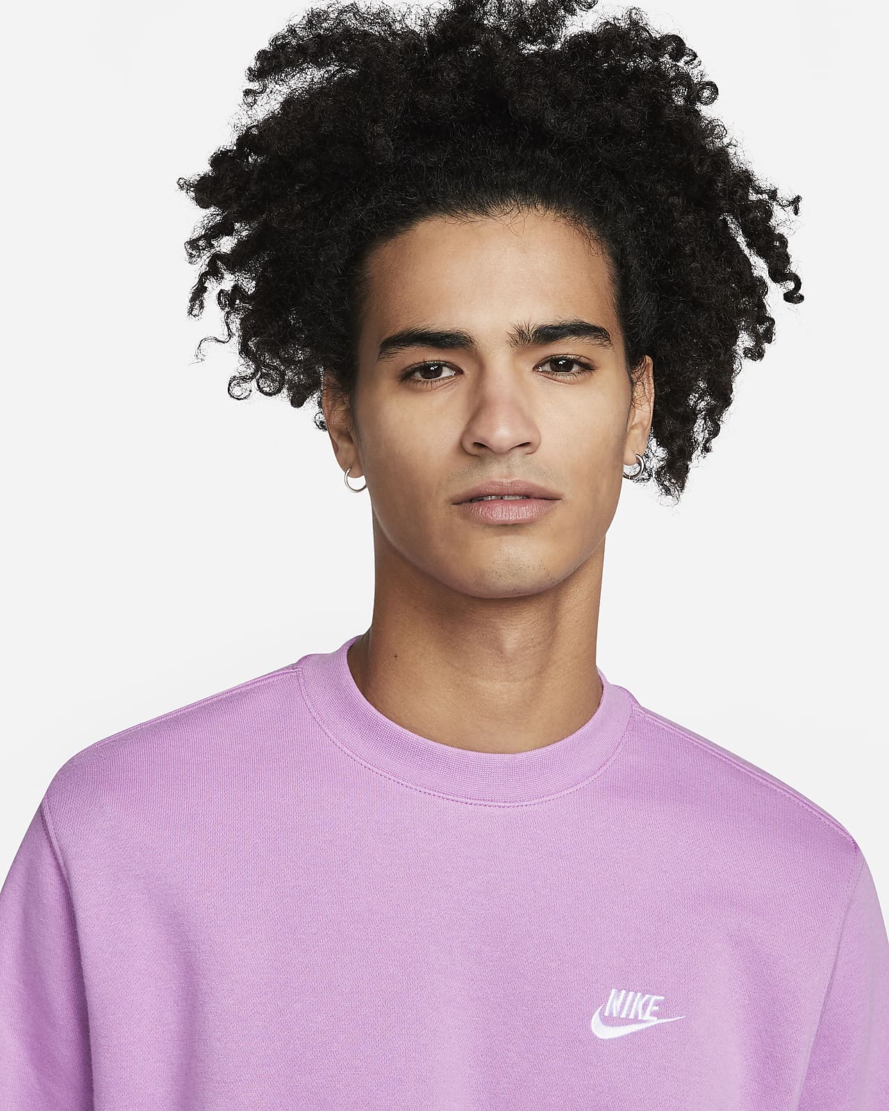 Nike Sportswear Club Sweatshirt Violet Shock BV2662-591