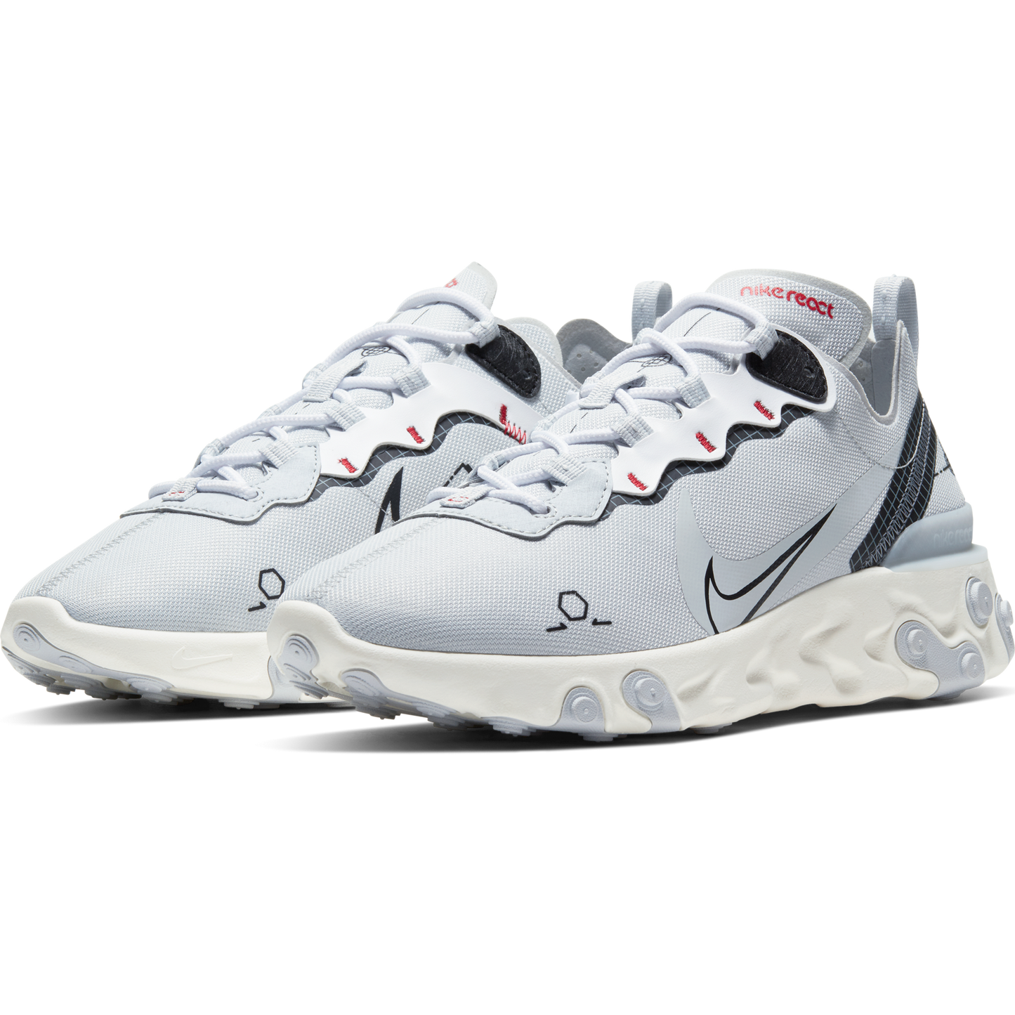 Nike React Element CU3009-002 platinum black
