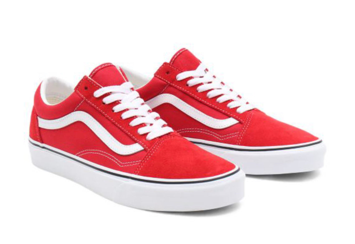 VANS Old Skool racing red / rot weiss VN0A4BV5JV6