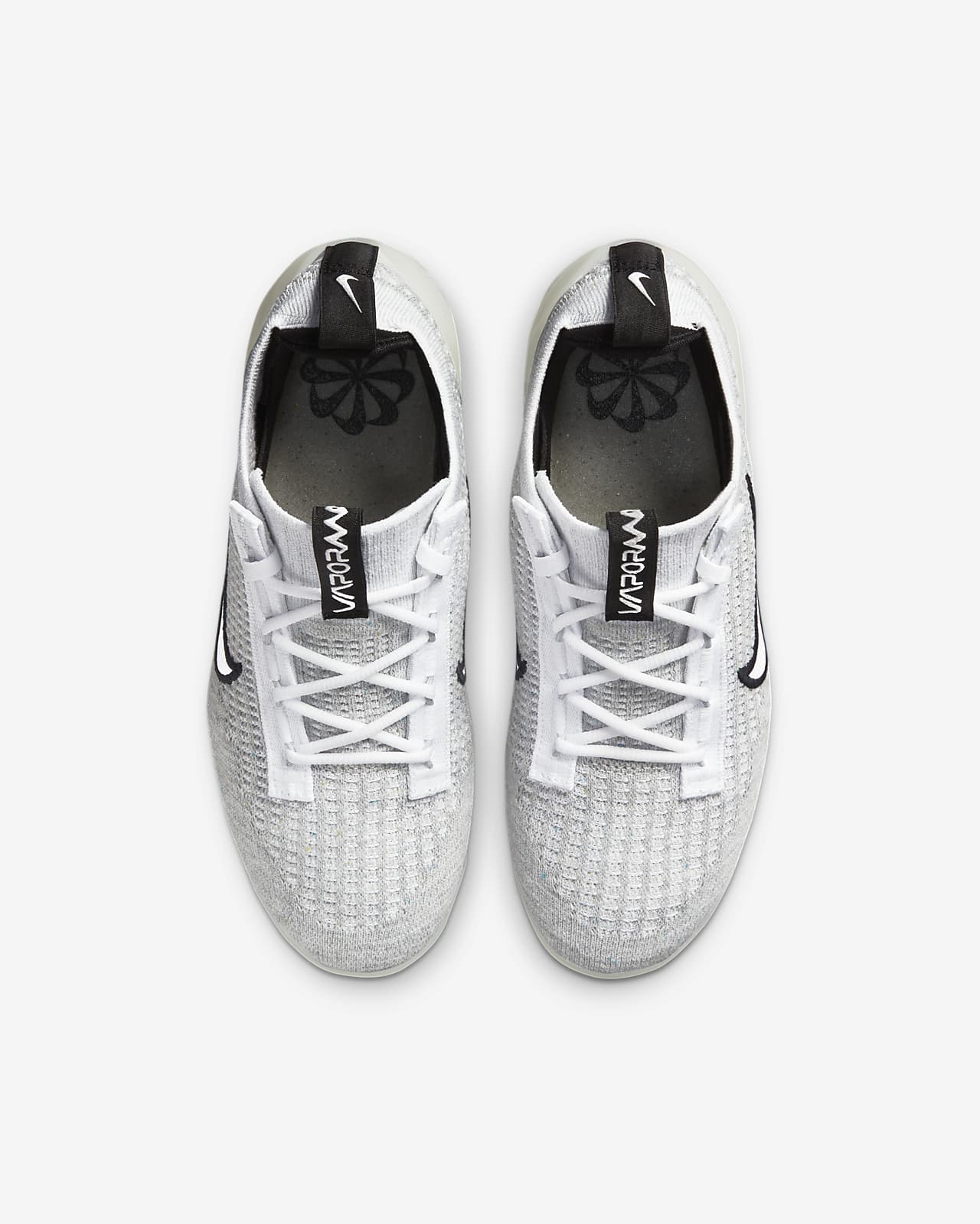 Nike Air Vapormax 2021 FK white black metallic silver DB1550-100