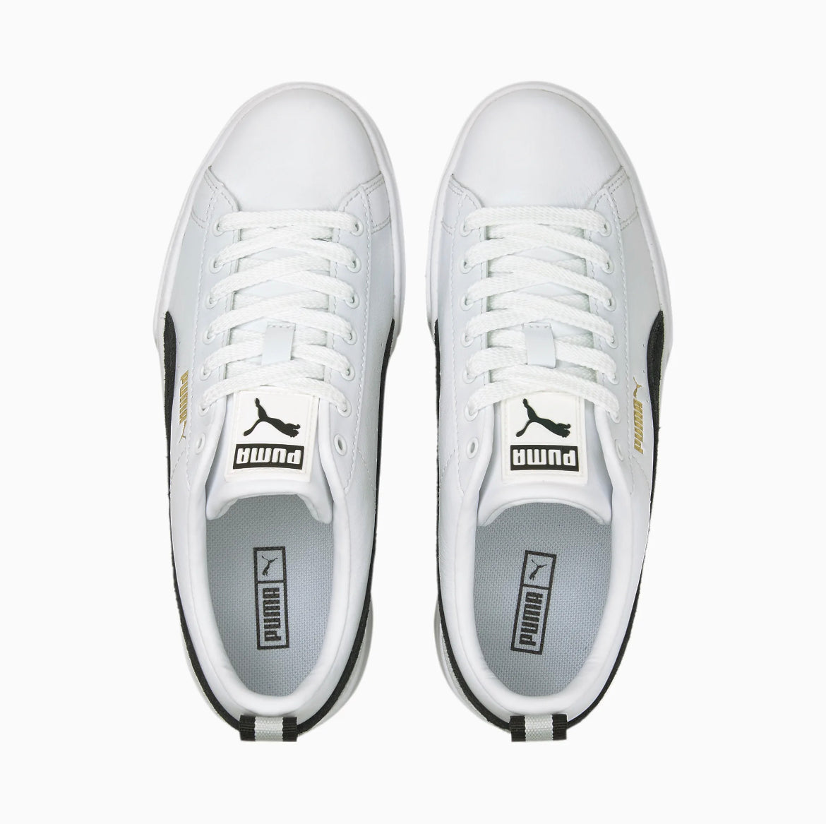 Puma Mayze Lth Wns white black 381983-01