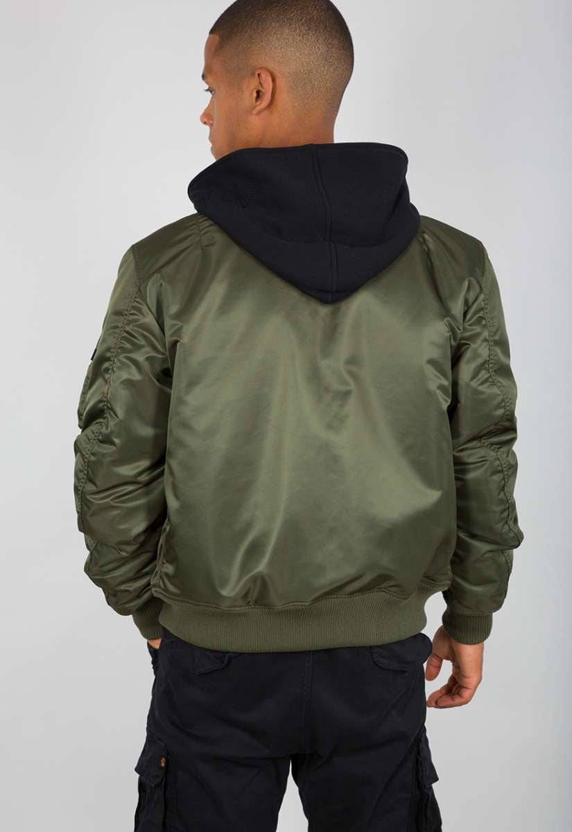 Alpha Industries Bomberjacke Olive MA-1 D-TEC 183110-481