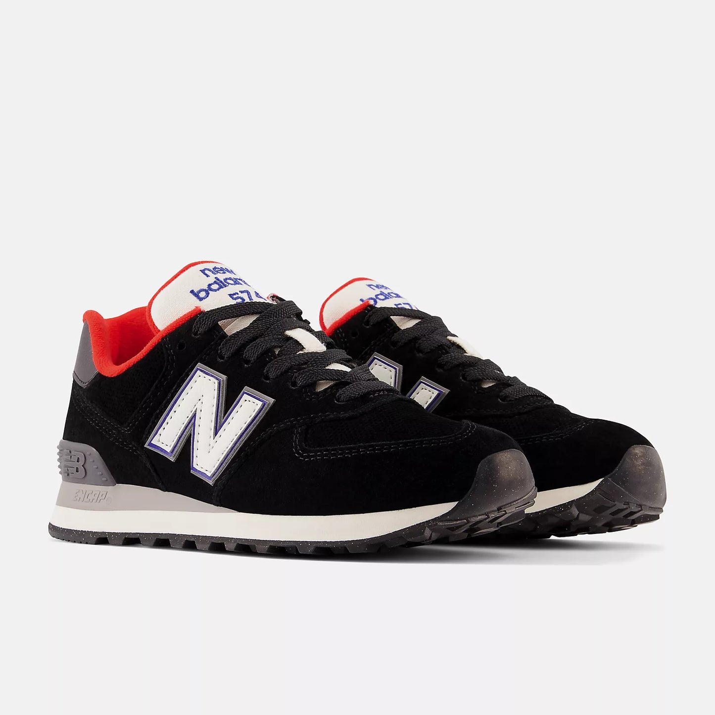 New Balance Sneaker WL574 WG2 black white