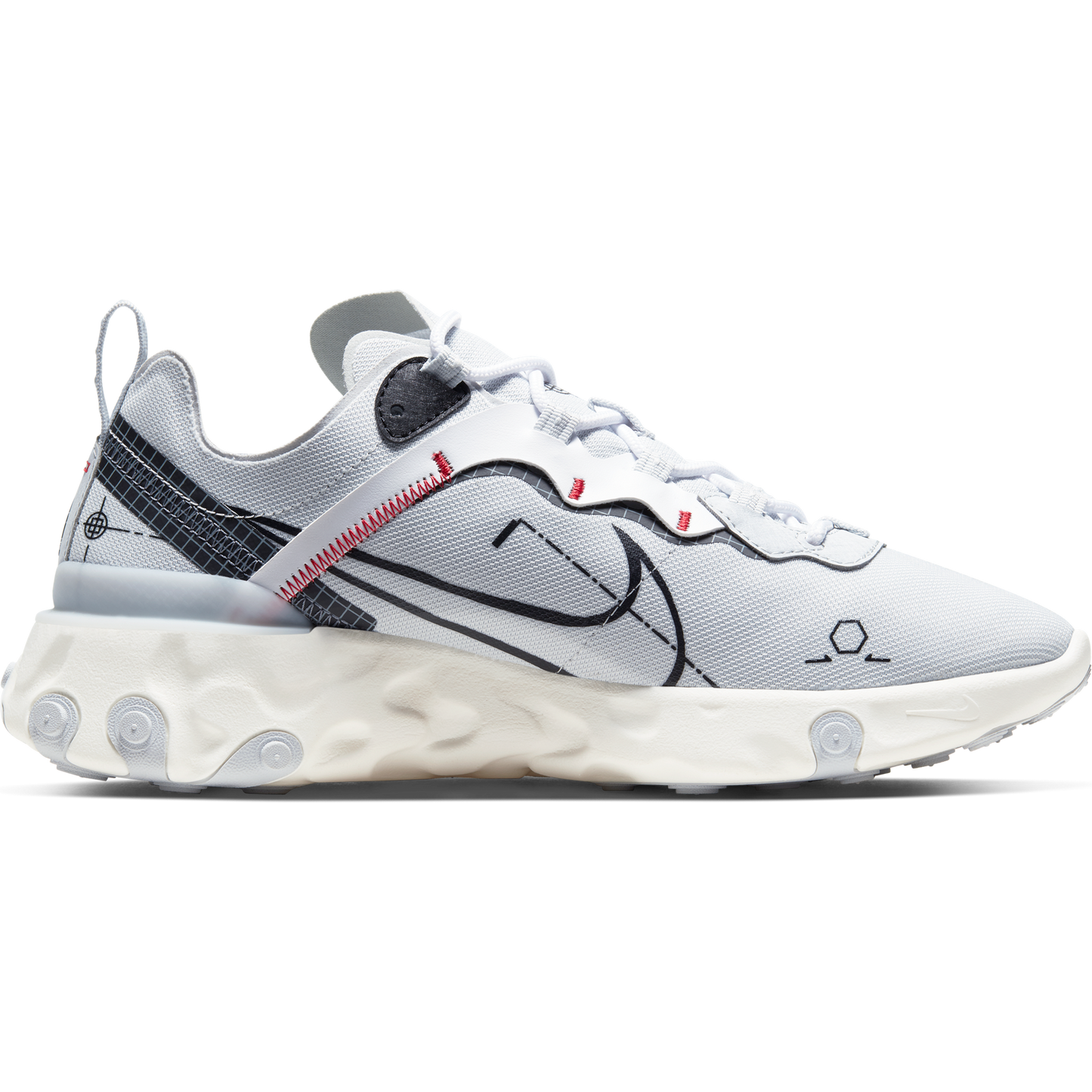 Nike React Element CU3009-002 platinum black