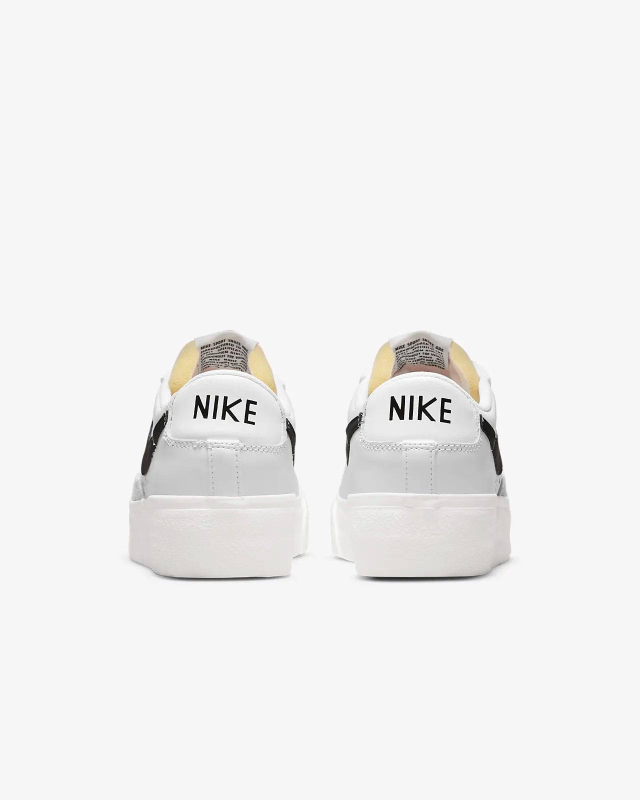 Nike Blazer Low Platform white black DJ0292-101