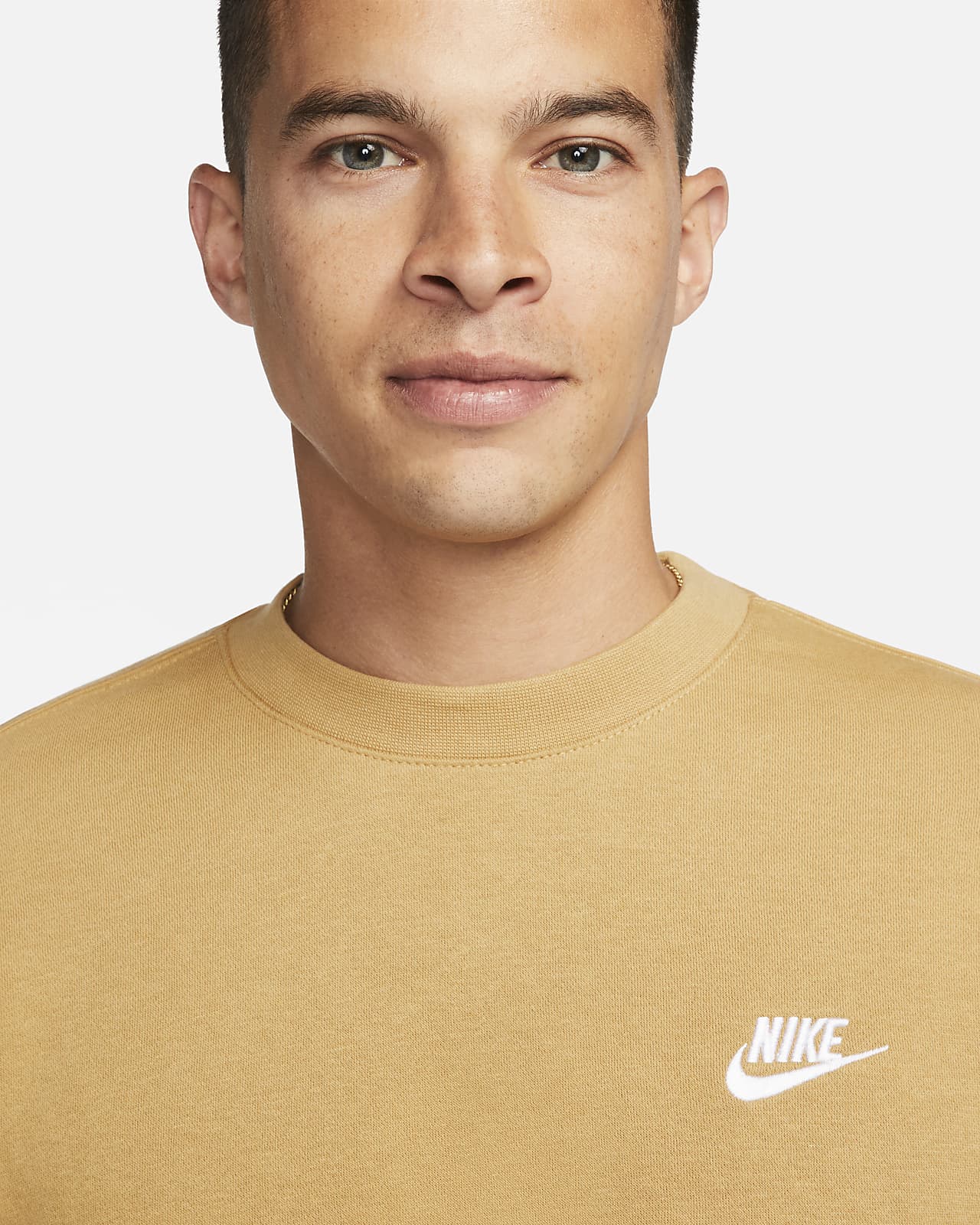 Nike Sportswear Club Sweatshirt Fleece Elemental Gold BV2662-722