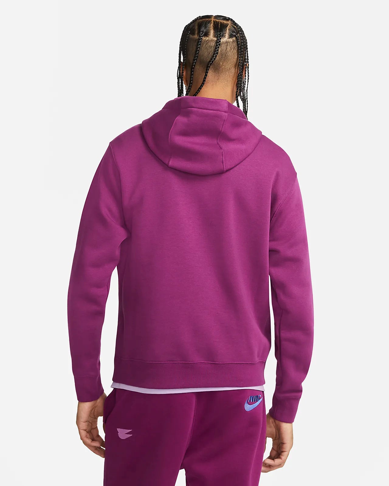 Nike Sportswear Club Pullover Hoodie Fleece sangria BV2654-610