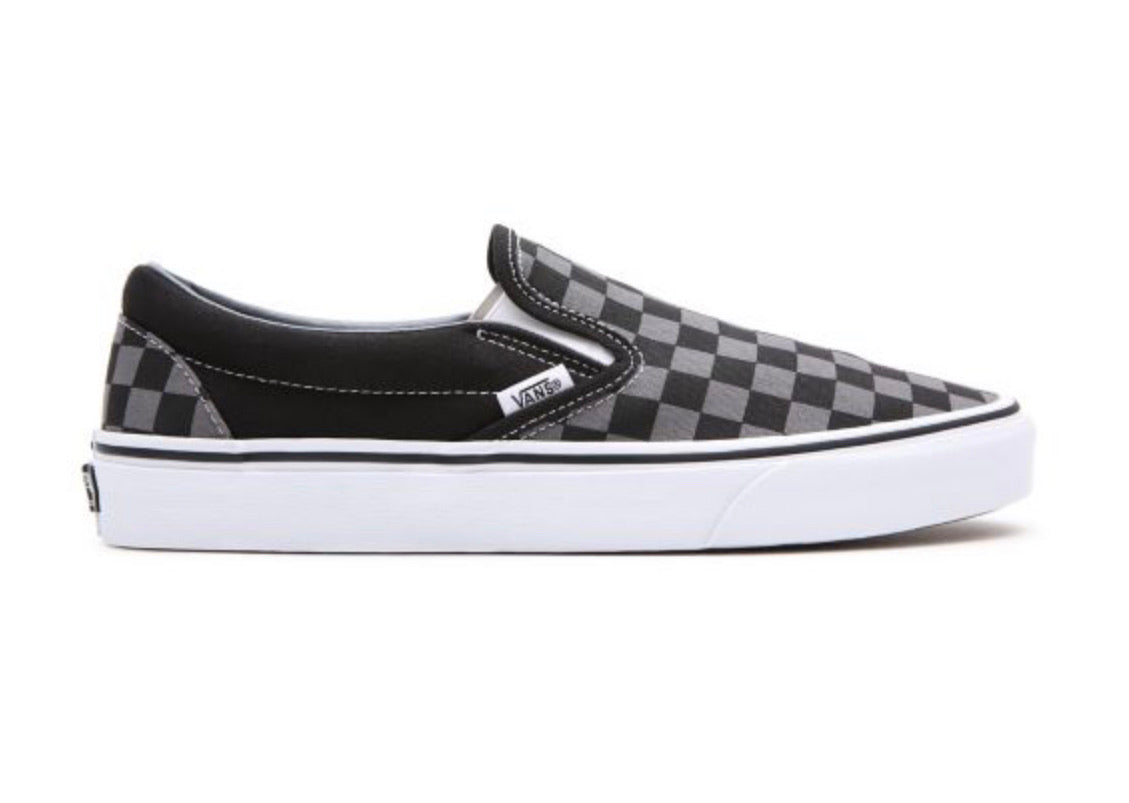 Vans Classic Slip On Checkerboard pewter/black VN000EYEBPJ