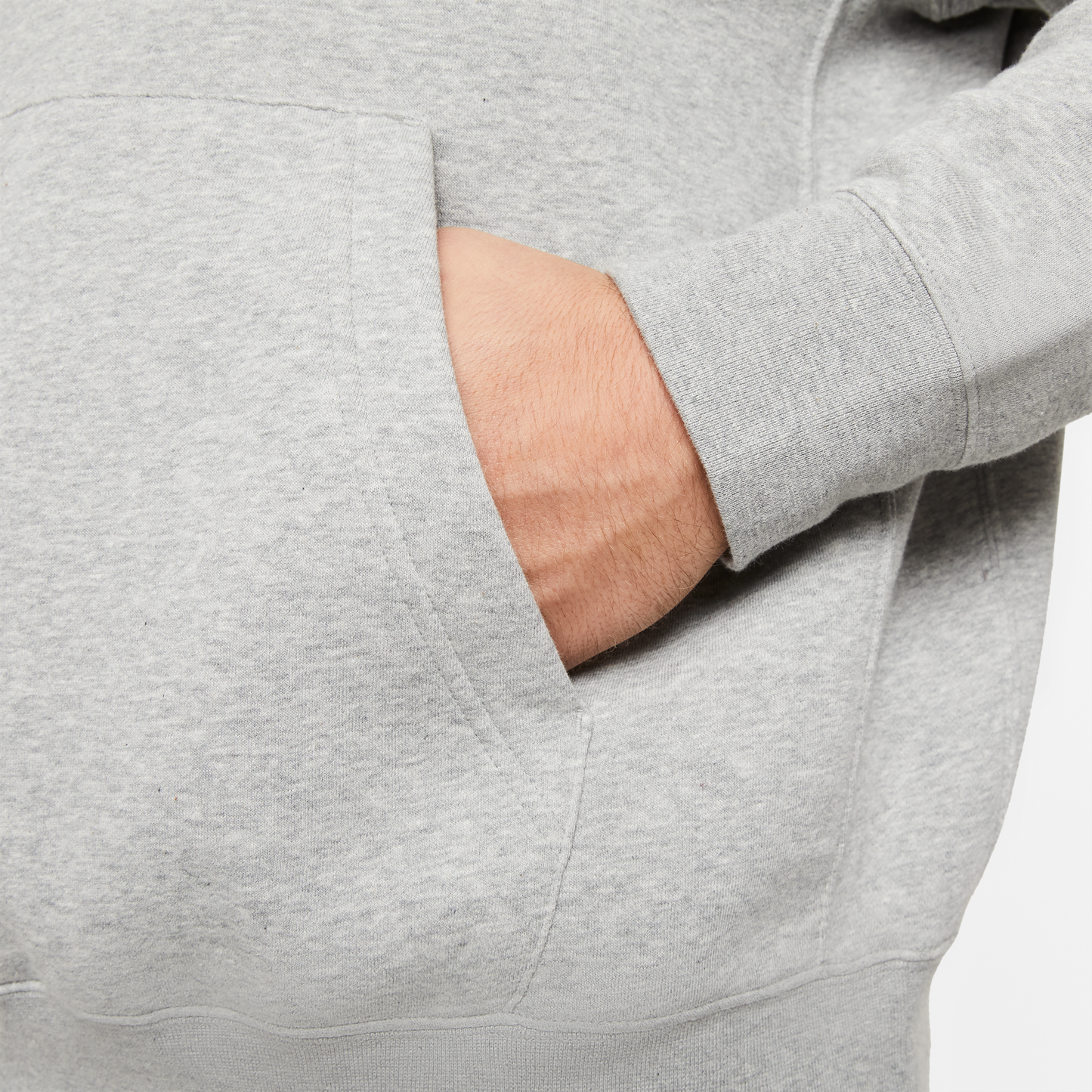 Nike Sportswear Club Pullover Hoodie Fleece grey heather BV2973-063