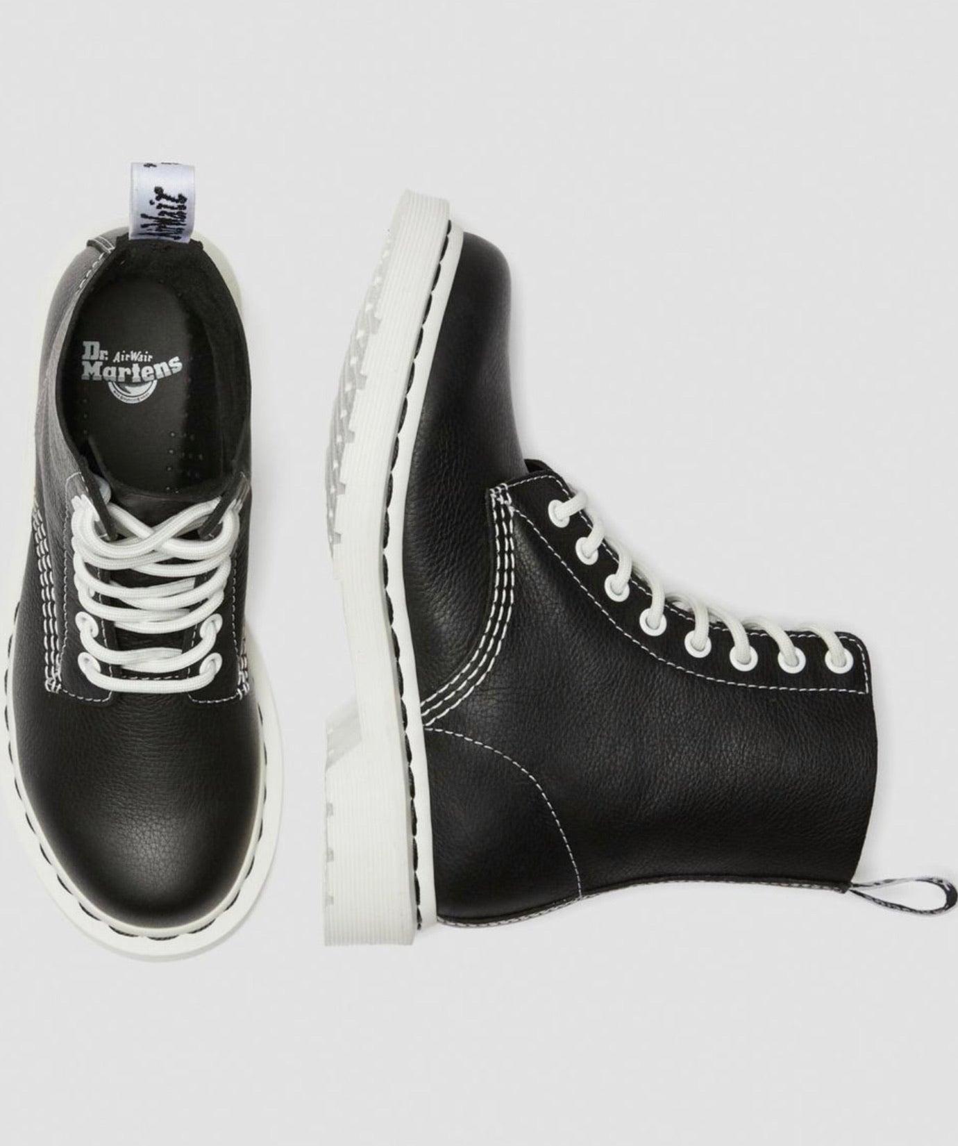 Dr.Martens 1460 Pascal BW Virginia schwarz weiss 25817001
