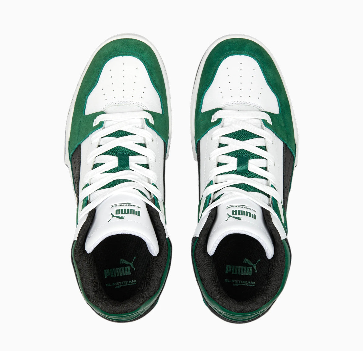 Puma Slipstream Hi Heritage Sneaker 387998-08 white vine green