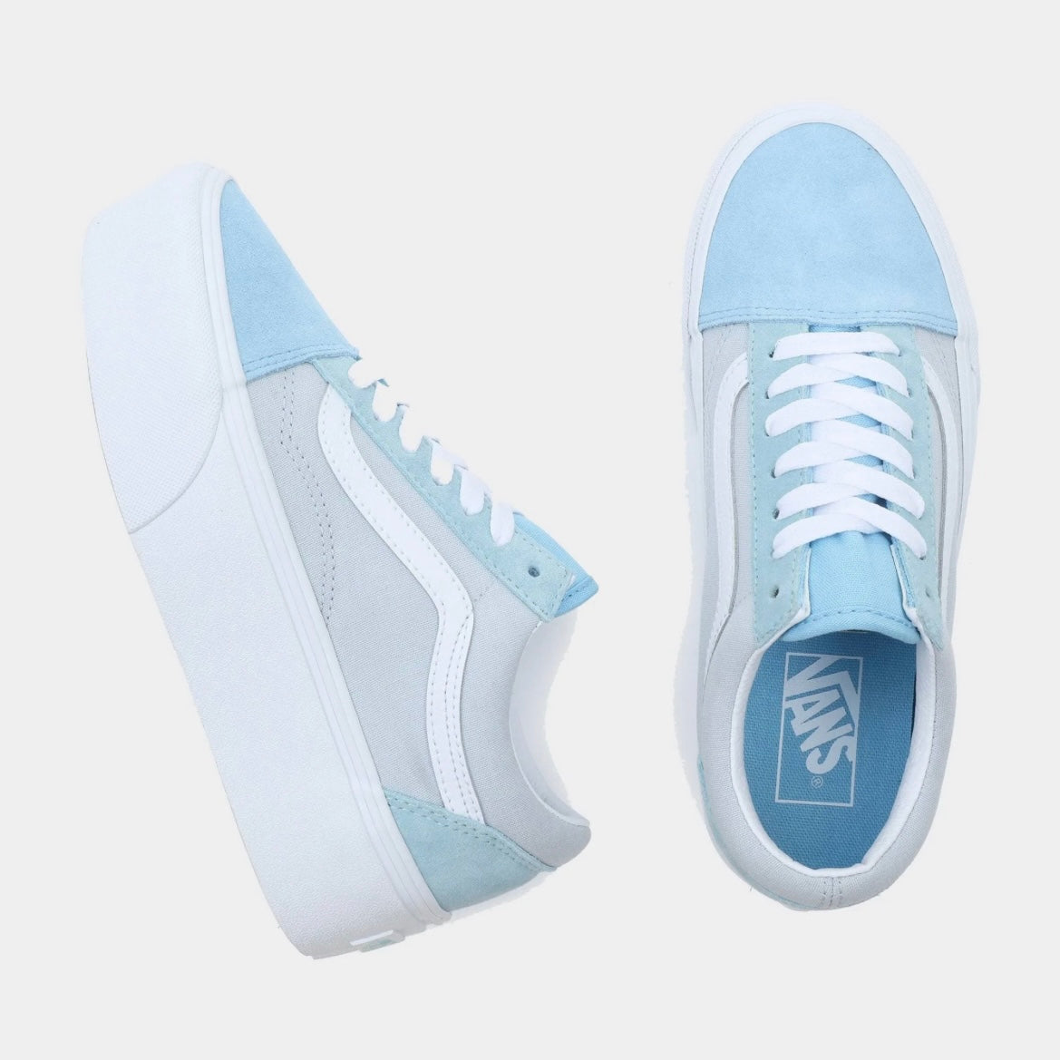 VANS Old Skool Stackform Cobaltblue White VN0A49PZBLU