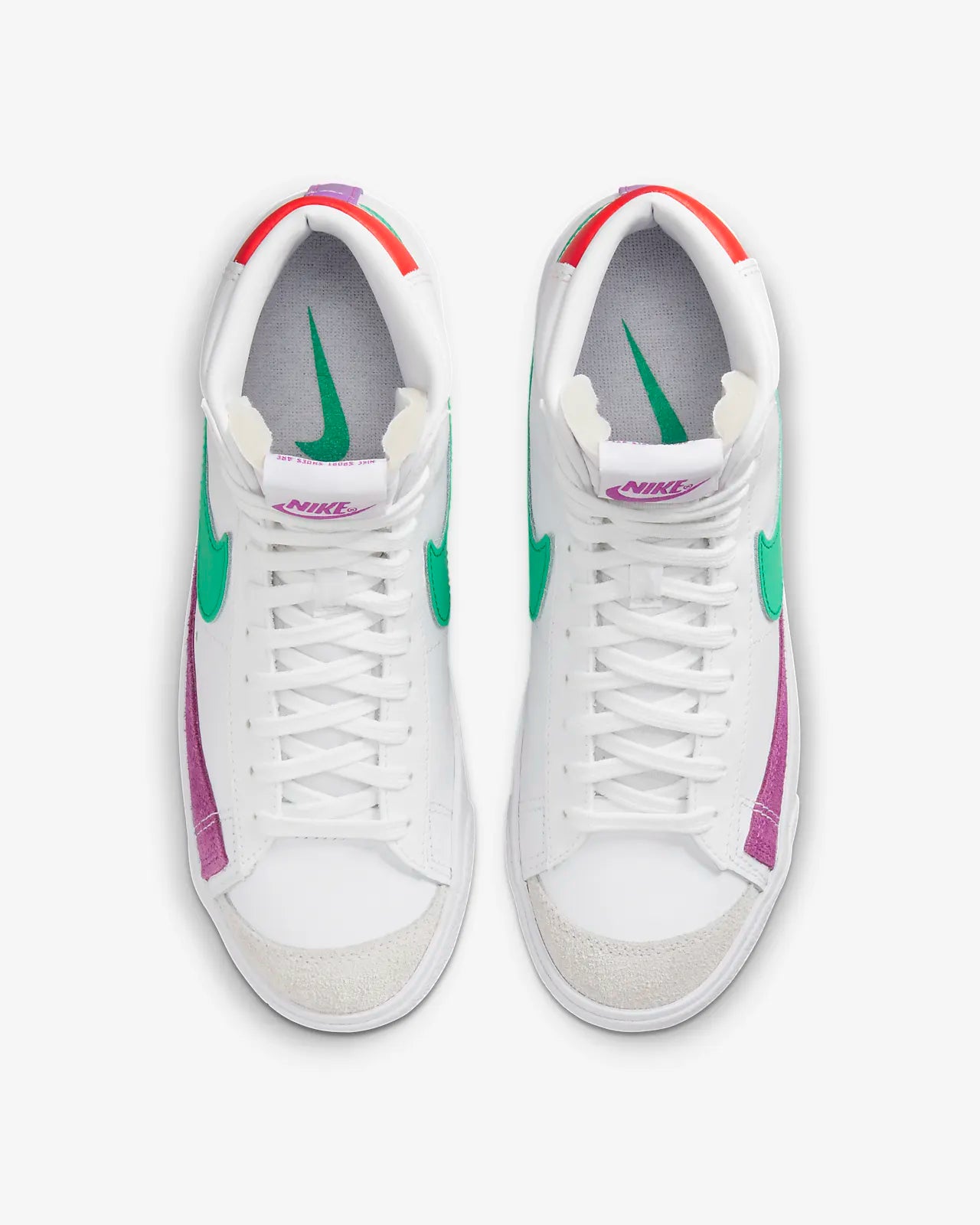 Nike Blazer Mid ‘77 white red fuchsia green CZ1055-123
