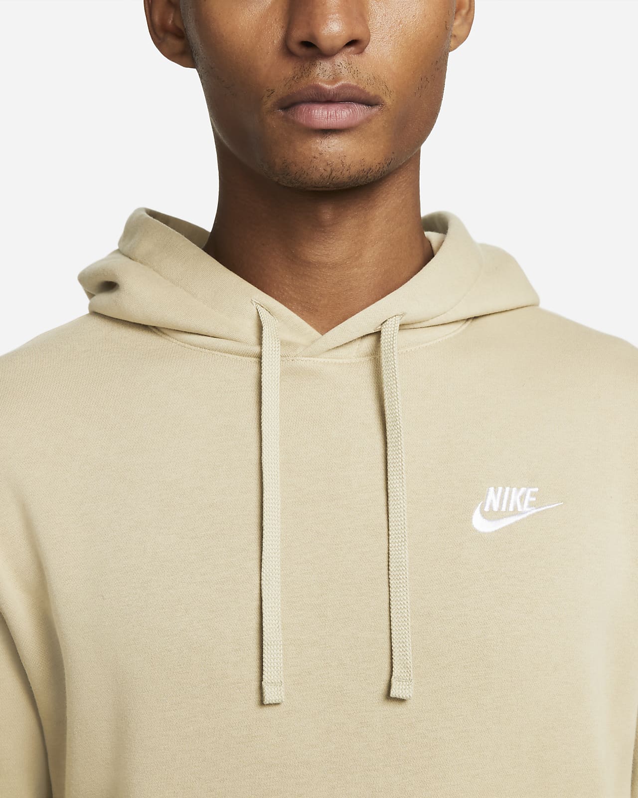 Nike Sportswear Club Pullover Hoodie Fleece limestone BV2654-250