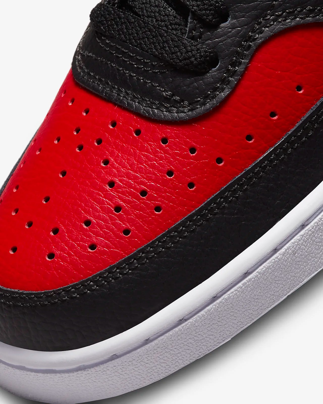 Nike Court Vision Low black red white DV6488-001