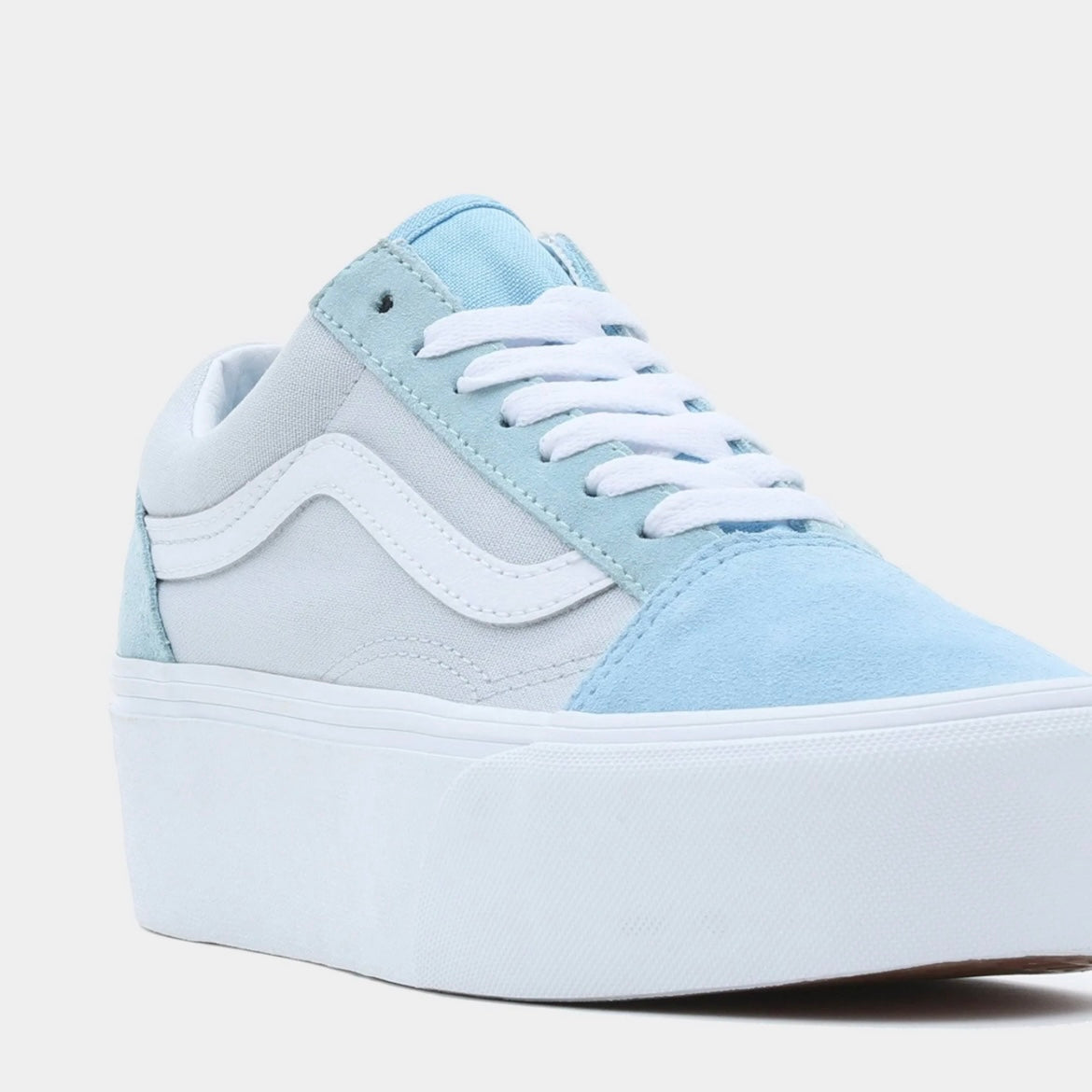 VANS Old Skool Stackform Cobaltblue White VN0A49PZBLU