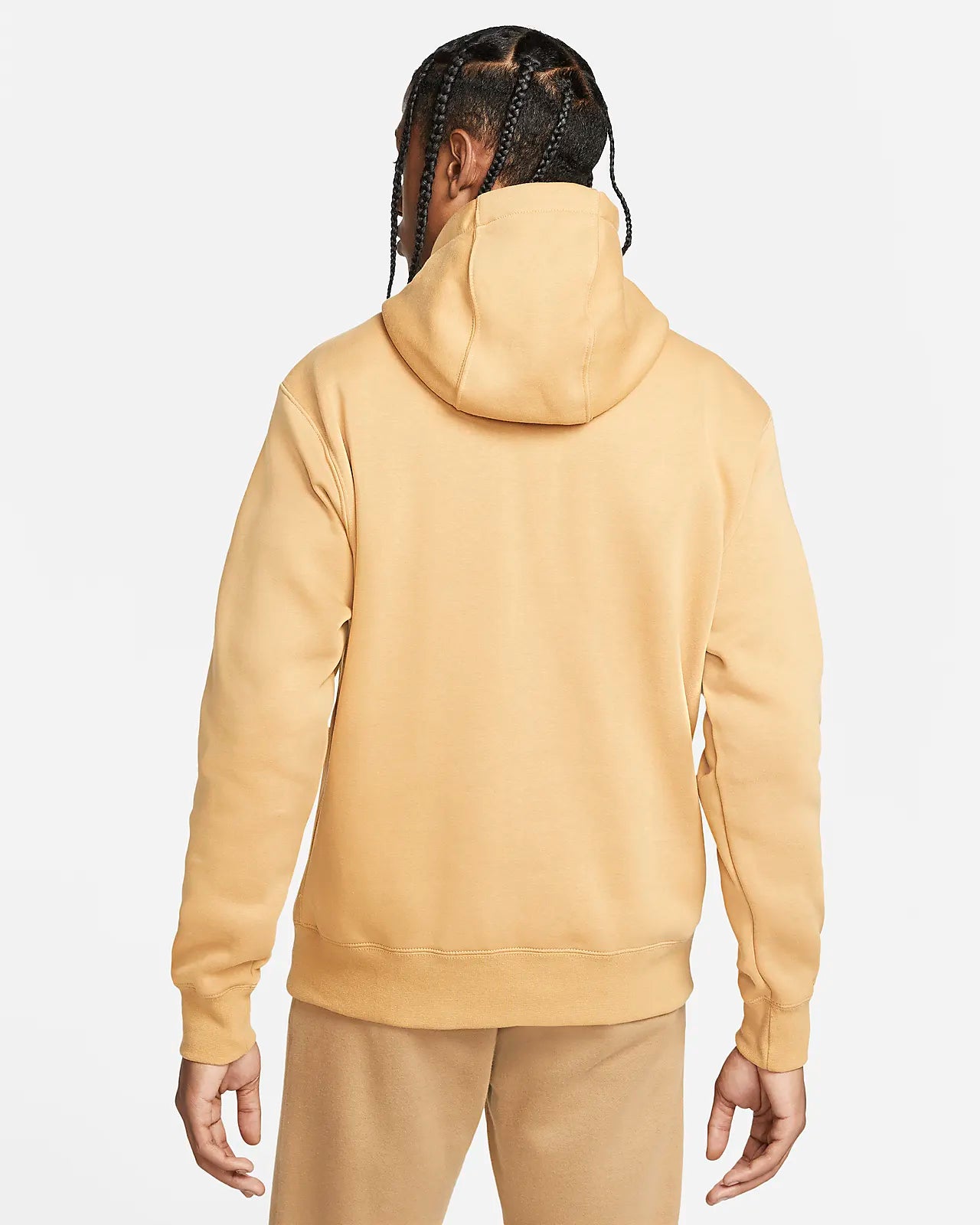 Nike Sportswear Club Pullover Hoodie Fleece Elemental Gold BV2654-722