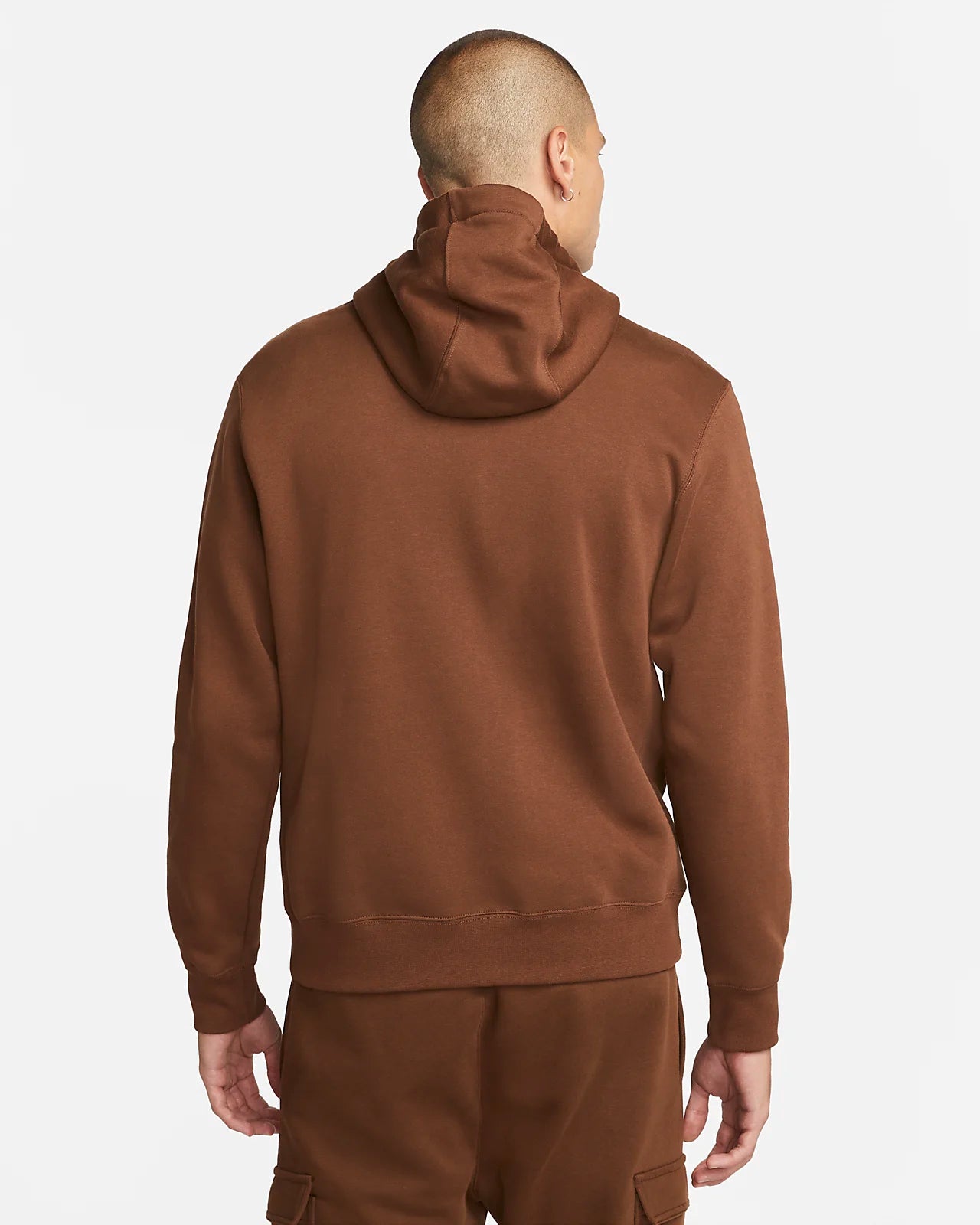Nike Sportswear Club Pullover Hoodie Fleece Cacao Wow BV2654-259