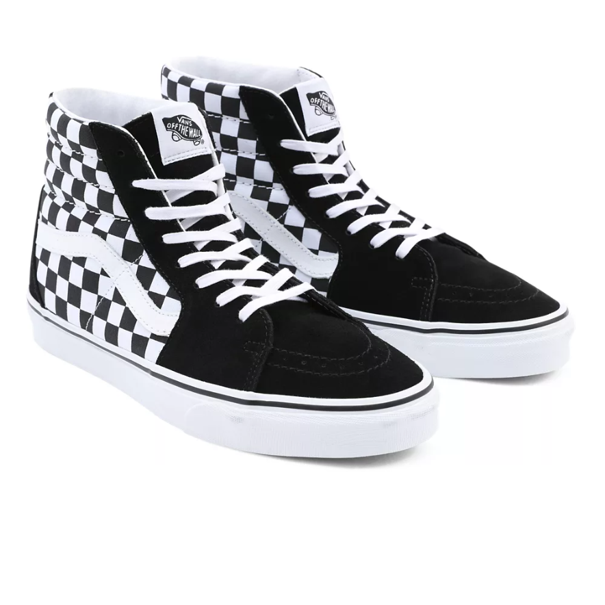 VANS SK8-HI black white Checkerboard VN0A32QGHRK