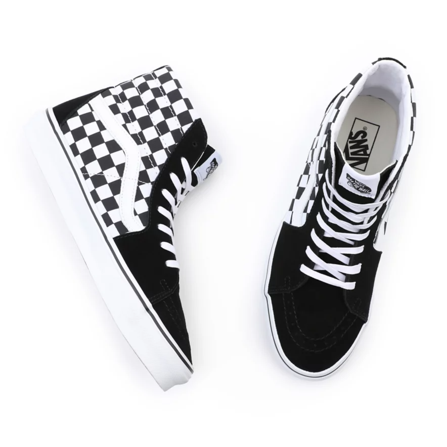 VANS SK8-HI black white Checkerboard VN0A32QGHRK