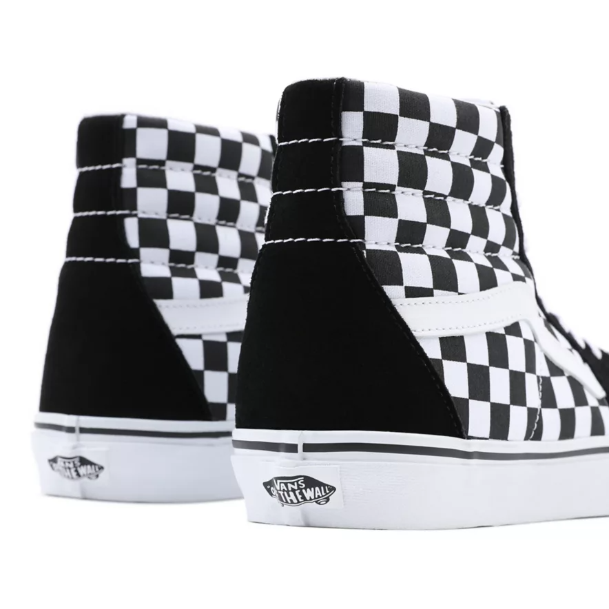 VANS SK8-HI black white Checkerboard VN0A32QGHRK