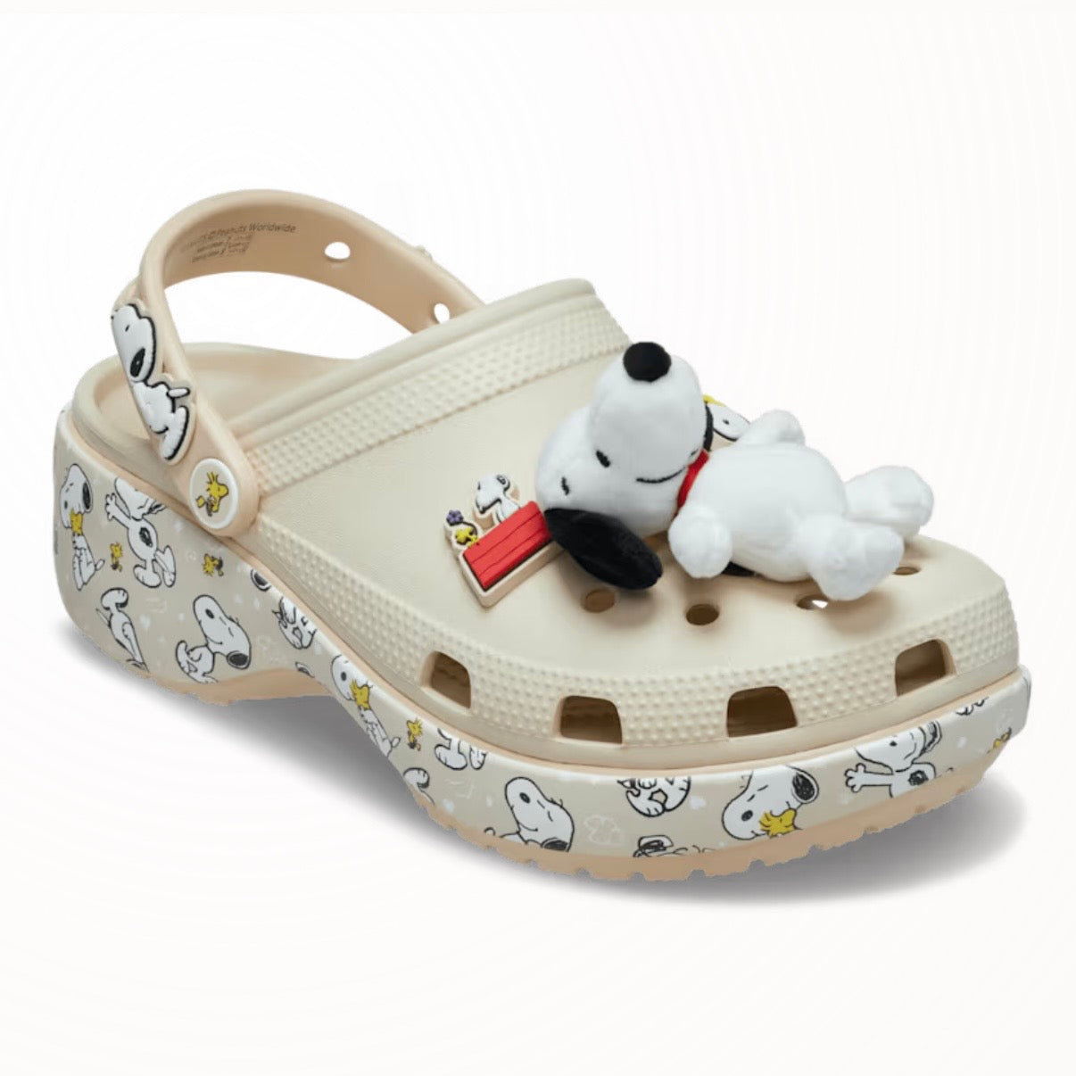 Crocs Classic Platform Clog Peanuts Snoopy