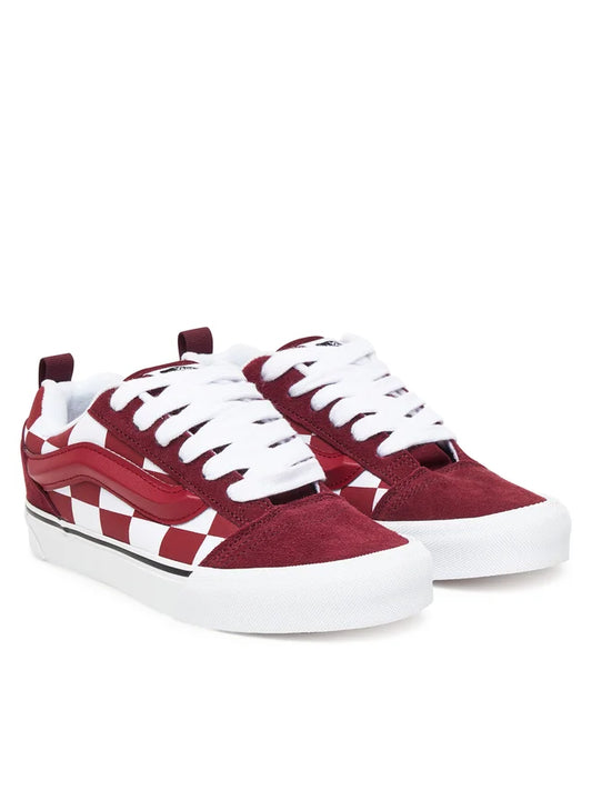 VANS Knu Skool 2Tone Bordeaux Red VN000 VN000D2TBRD