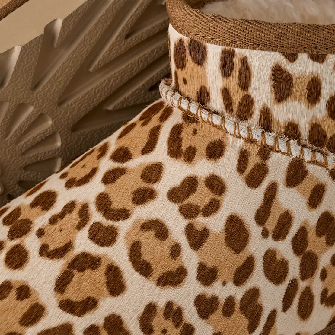 UGG Ultra Mini Plains Boot Felicity Leopard Jasmine 1178110