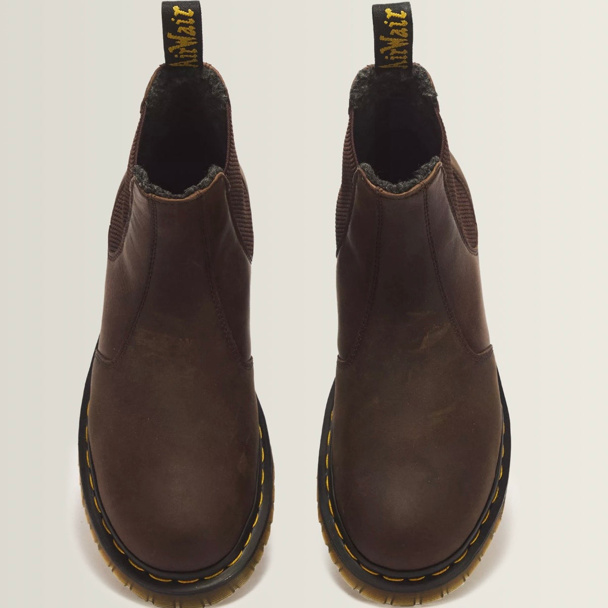 Dr.Martens 2976 WL Crazy Horse Chelsea Boots Dark Brown 44057200