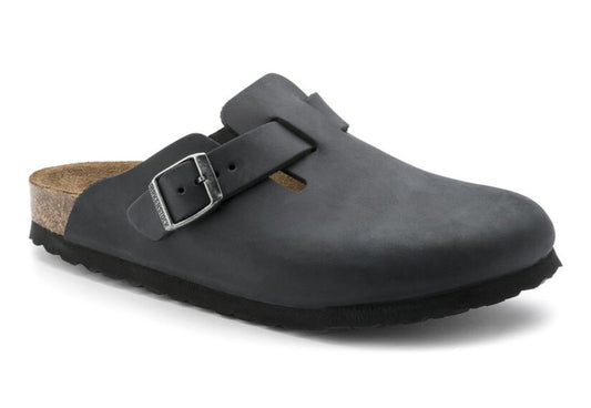 Birkenstock Boston Oiled Leather Black 0059463
