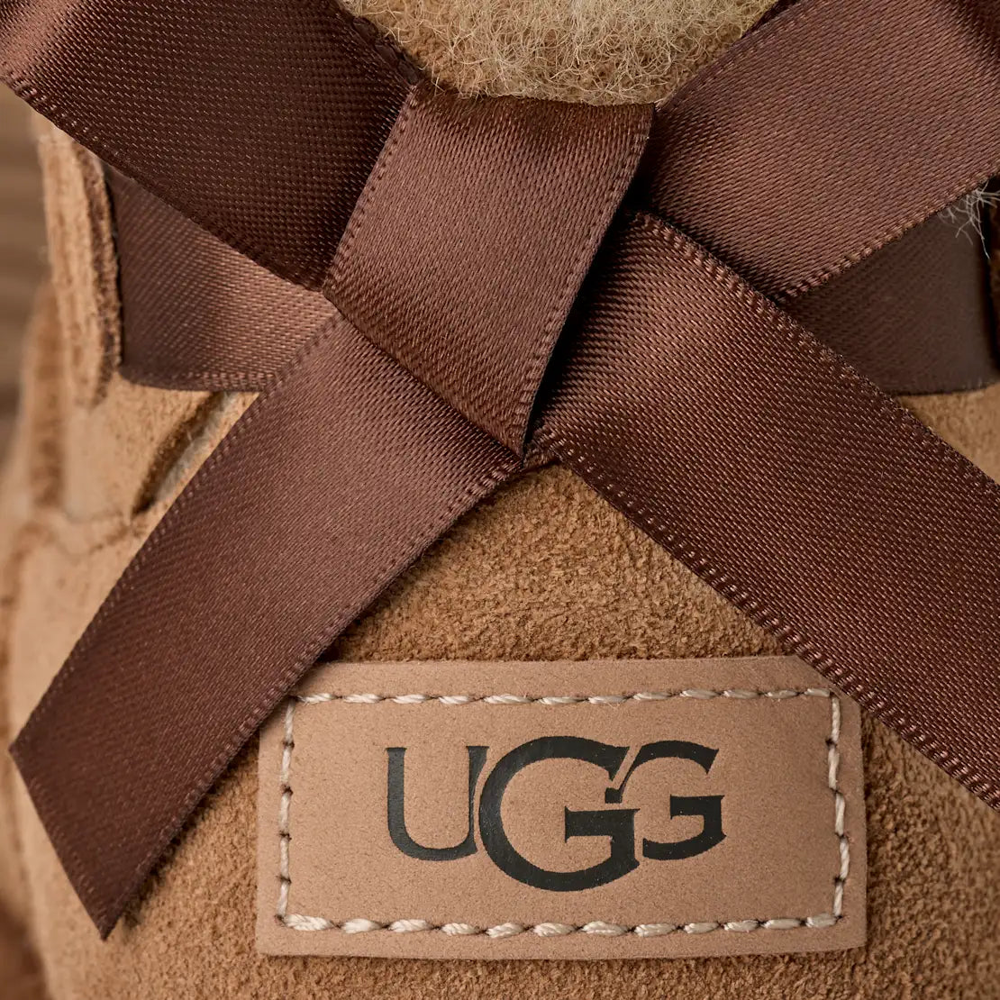 UGG Ultra Mini Bailey Bow Boot Chestnut 1185491
