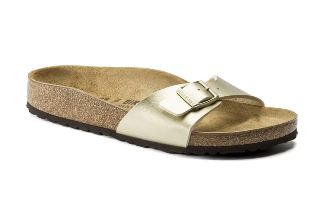 Birkenstock Madrid Birko-Flor Gold 1016106